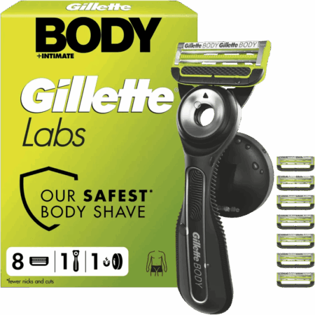 GilletteLabs Body + 8 Navulmesjes