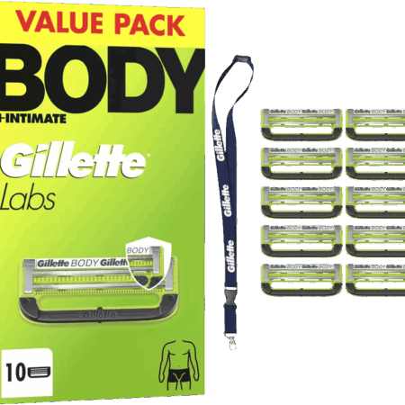 GilletteLabs Body Navulmesjes (10 stuks)