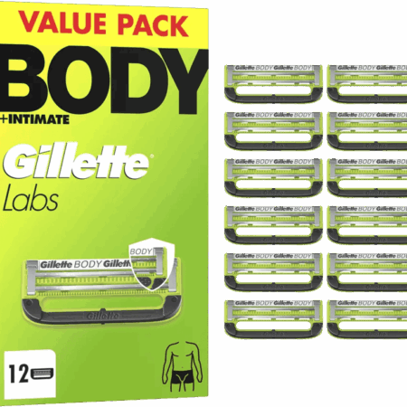 GilletteLabs Body Navulmesjes (12 stuks)