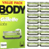 GilletteLabs Body Navulmesjes (16 stuks)
