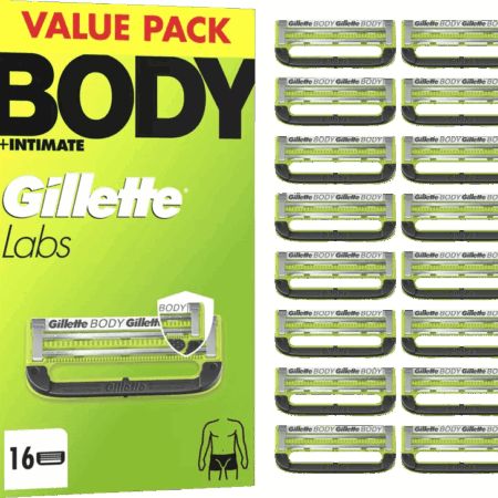 GilletteLabs Body Navulmesjes (16 stuks)