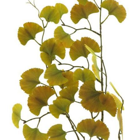 Gingko spray yellow 84cm