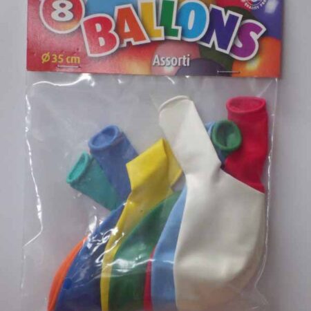 Globos superballonnen mix Ø35cm zak a 8s | Globos
