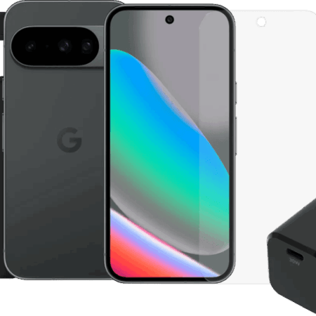 Google Pixel 10 128GB Zwart 5G + Compleet Accessoirepakket