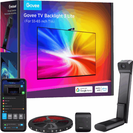 Govee TV Backlight 3 Lite voor 55-65 inch tv's