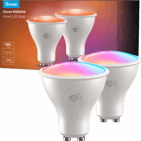 Govee Wit en Gekleurd Licht GU10 2-pack