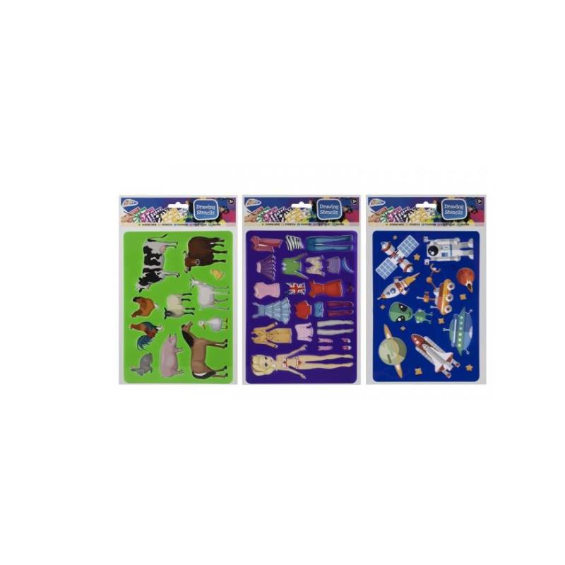 Grafix Tekensjablonen pak a 2 stuks | Grafix
