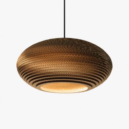 Disc16 Hanglamp - Bruin