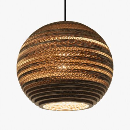 Moon10 Hanglamp - Bruin