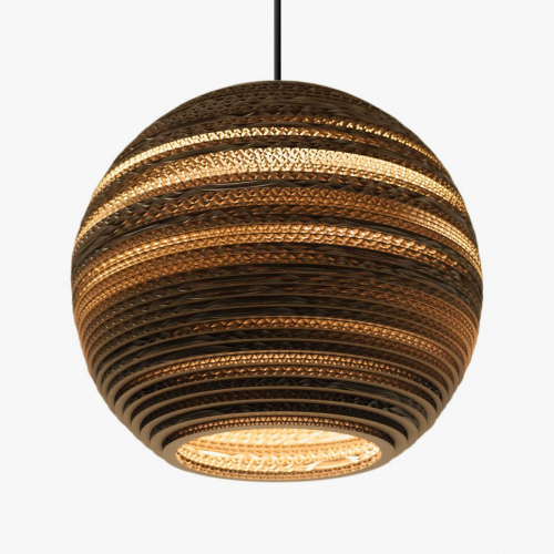 Moon14 Hanglamp - Bruin
