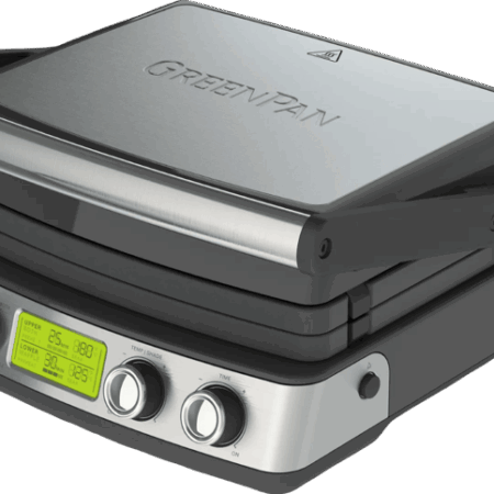 GreenPan Elite Contactgrill Zwart