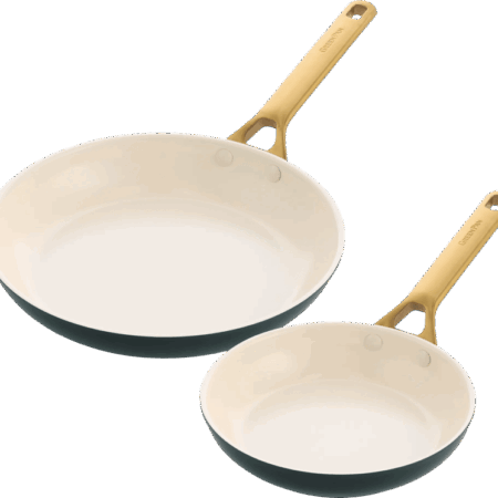 GreenPan Padova Reserve 20 + 26 cm koekenpannenset Pine Green