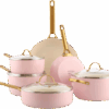 GreenPan Padova Reserve Pannenset 10-delig Blush Pink