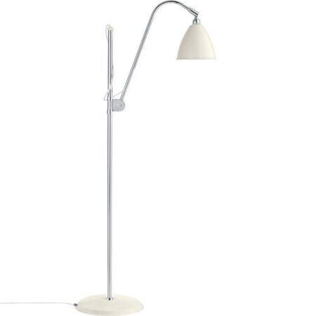 Bestlite BL3 S 16 Vloerlamp - Chroom & Mat wit