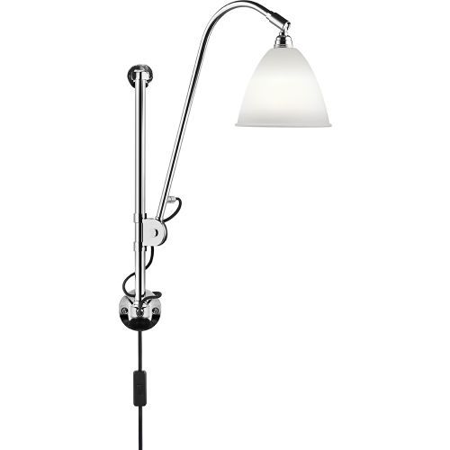 Bestlite BL5 16 Wandlamp - Chroom & Porselein