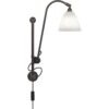 Bestlite BL5 16 Wandlamp - Zwart & Porselein