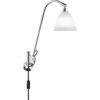Bestlite BL6 16 Wandlamp - Chroom & Porselein