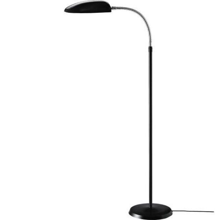 Cobra Vloerlamp - Chroom & Mat zwart