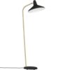 G-10 Vloerlamp - Messing & Zwart