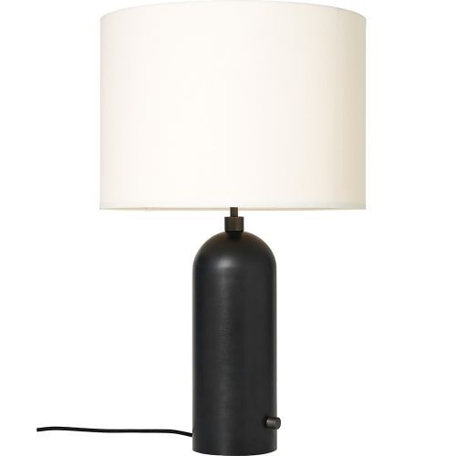 Gravity Large Tafellamp - Zwart marmer & Wit