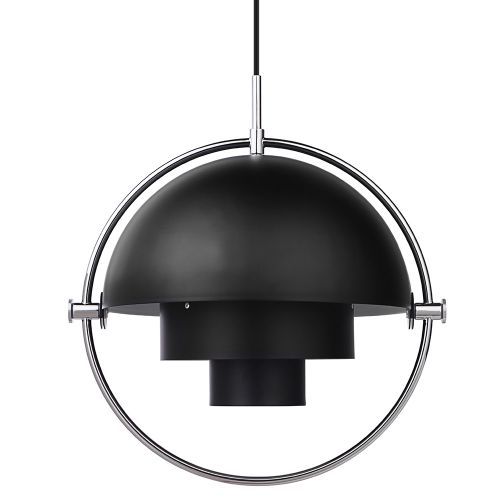 Multi-Lite Hanglamp - Chroom & Mat zwart