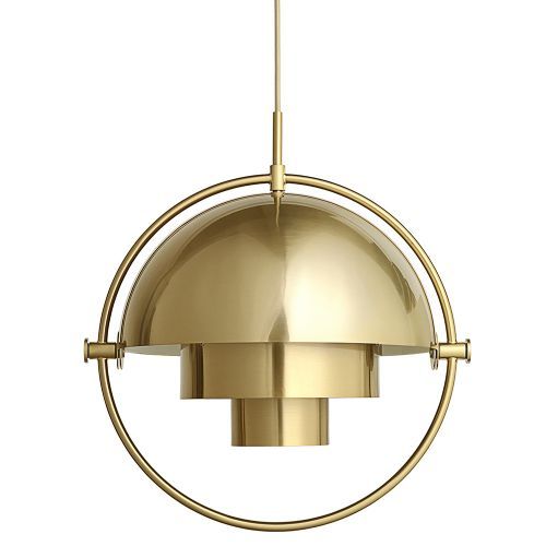 Multi-Lite Hanglamp - Glanzend messing