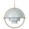 Multi-Lite Hanglamp - Messing & Mat grijs