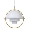 Multi-Lite Hanglamp - Messing & Mat wit