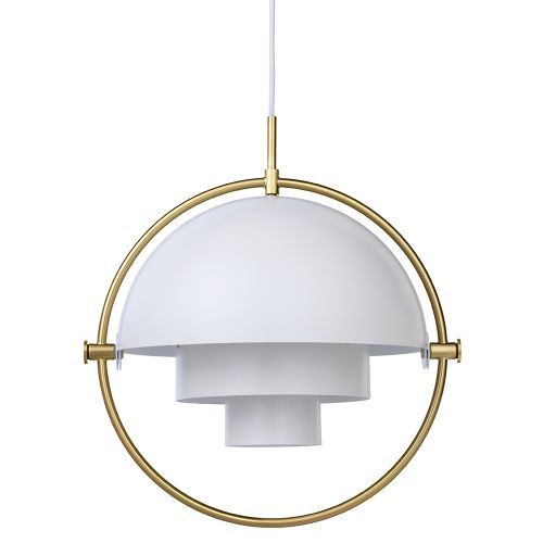 Multi-Lite Hanglamp - Messing & Mat wit