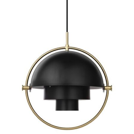 Multi-Lite Hanglamp - Messing & Mat zwart