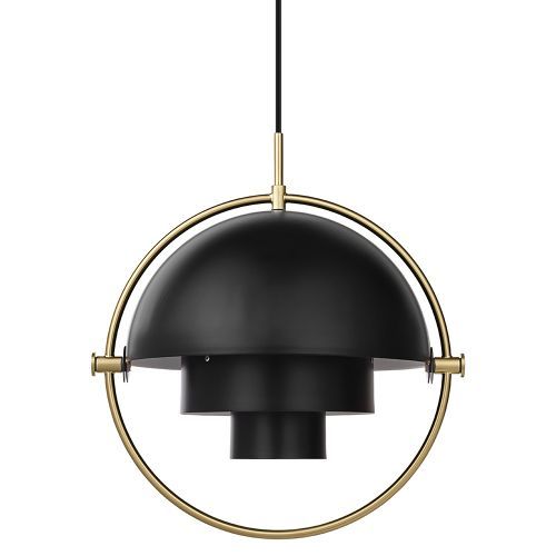 Multi-Lite Hanglamp - Messing & Mat zwart