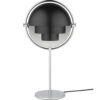 Multi-Lite Tafellamp - Chroom & Mat zwart