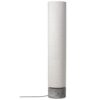 Unbound H120 Vloerlamp - Grijs marmer & Canvas wit