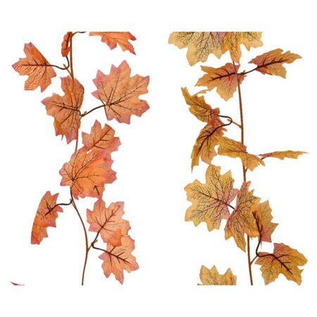 Guirlande herfstbladeren L175cm | Decoris