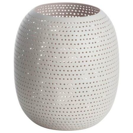Gusta Lantaarn m/gaatjes 12x15cm Beige