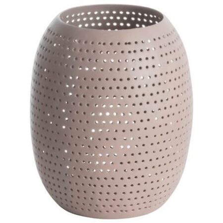 Gusta Lantaarn m/gaatjes 16x18cm Taupe
