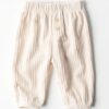 Babybroek comfort fit rib donkergrijs