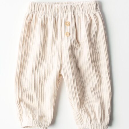 Babybroek comfort fit rib donkergrijs