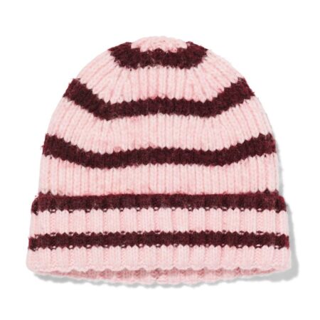 Babymuts strepen roze