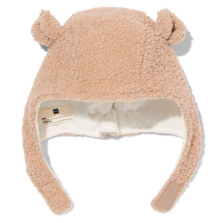 Babymuts teddy beige