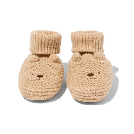 Babyslofjes hond beige