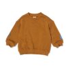 Babytrui sweatstof abstract bruin