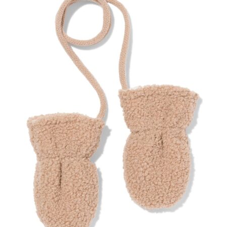 Babywantjes teddy beige