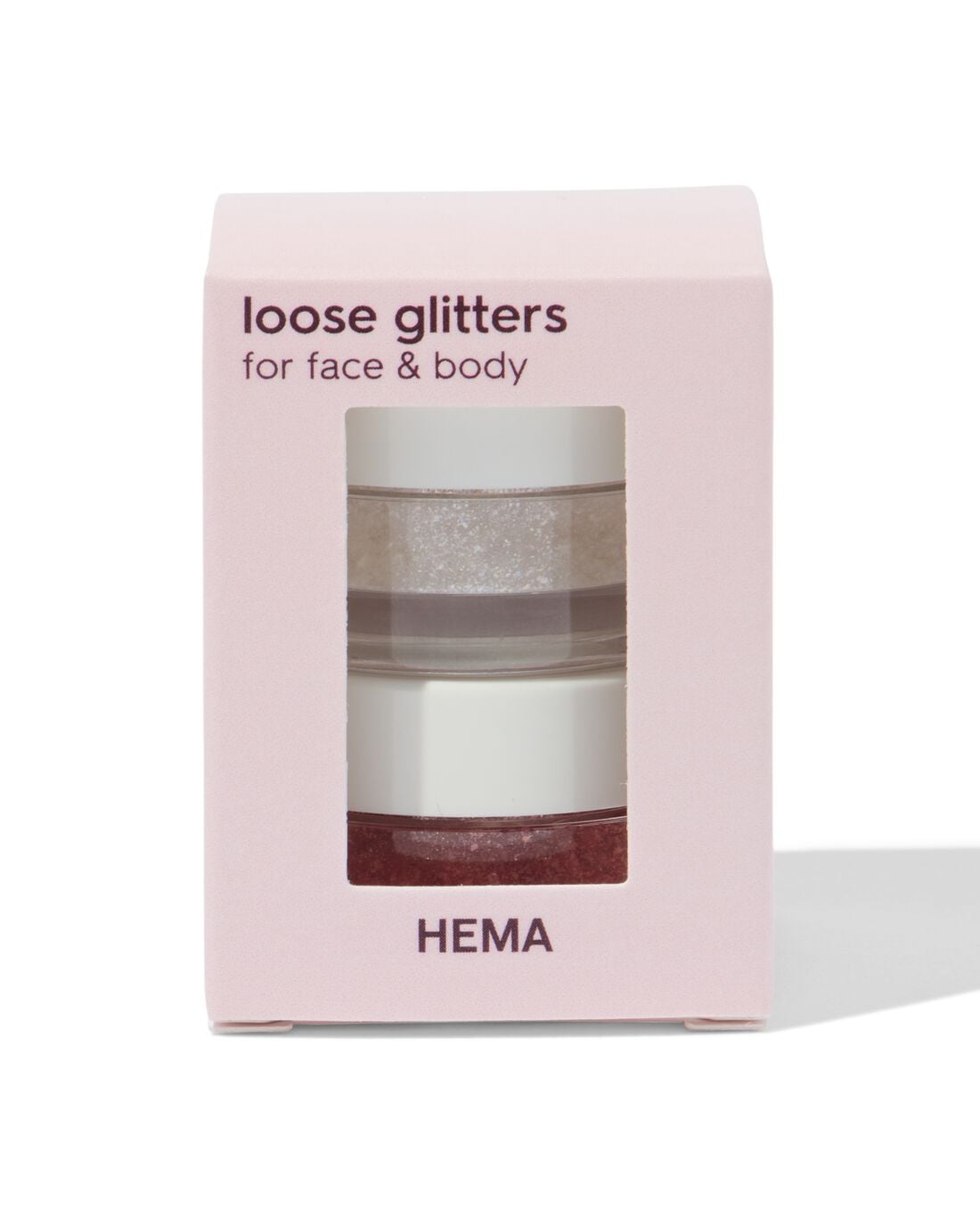 Bodyglitter roze-zilver