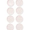 Borden ⌀23cm papier zuurstokken - 8 stuks