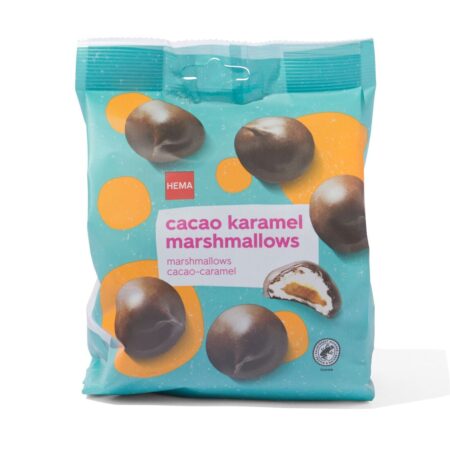 Cacao karamel marshmallows 175gram