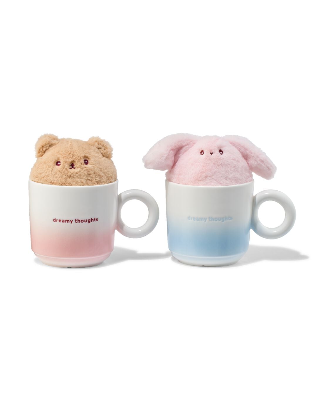 Cadeauset mok en knuffel 280ml keramiek