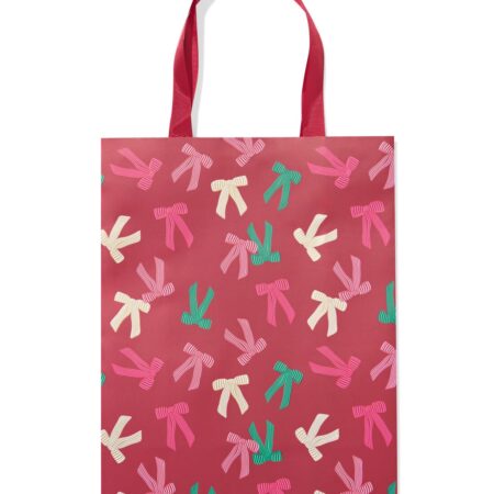 Cadeautas 12x32x25cm strik