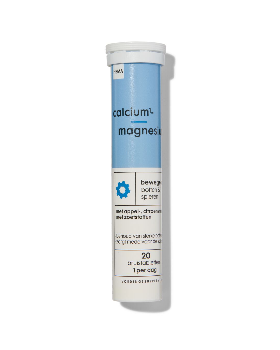 Calcium-magnesium bruistabletten - 20 stuks