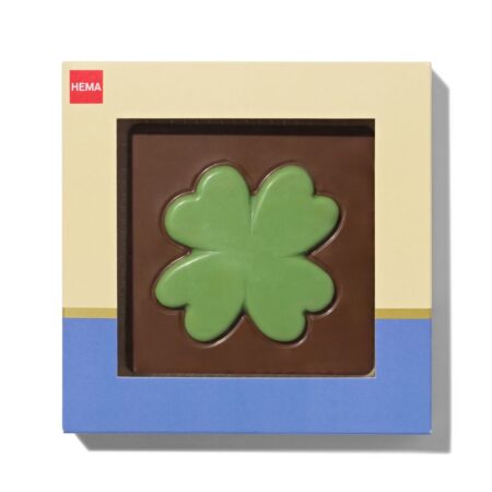 Chocolade tablet klaver